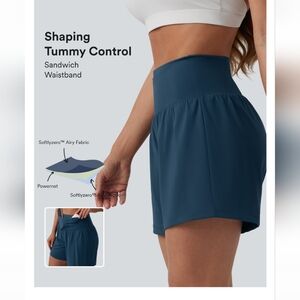 HALARA Softlyzero™ Airy High Waisted Tummy Control 2-in-1 Cool Touch Yoga Shorts